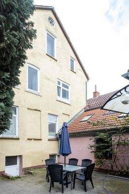 Die Terrasse der Whg. 3