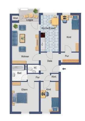 Grundriss_E Grundstr. 66 WE 5