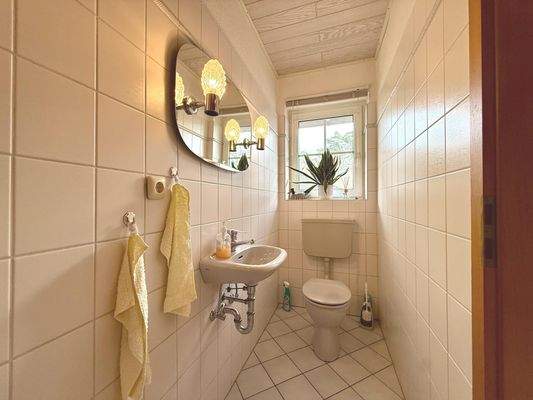 Gäste WC Erdgeschoss