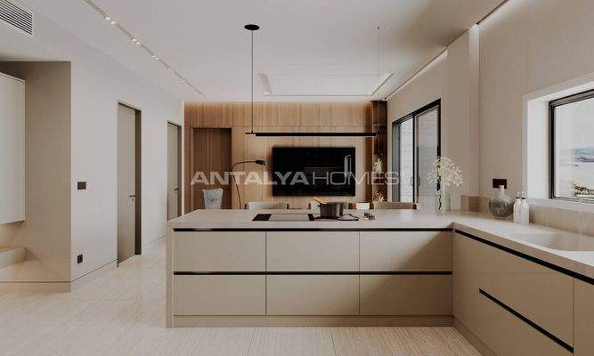 Sea View Flats with Private Pools in Bodrum Bağla