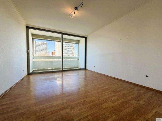 Blick in das Schlafzimmer