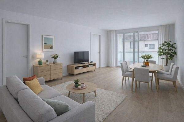 Wohnung 9 Einrichtungsbeispiel