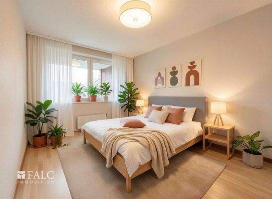 Schlafzimmer (KI-generiert)