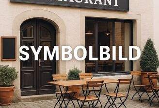 Europäisches Restaurant mit Terrasse