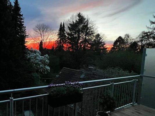 Abendansicht v.Terrasse