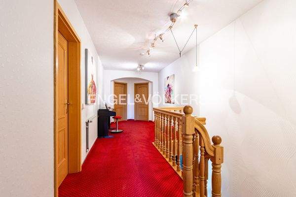 Der Flur im Dachgeschoss