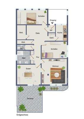 Grundriss Erdgeschoss
