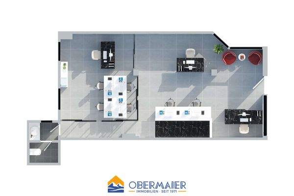 3D Grundriss_Büro-2_TopView