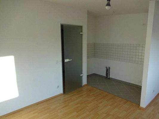 optisch abgetrennter Küchenbereich