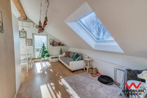 Studio im Dachgeschoss
