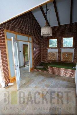 offener Eingangsbereich