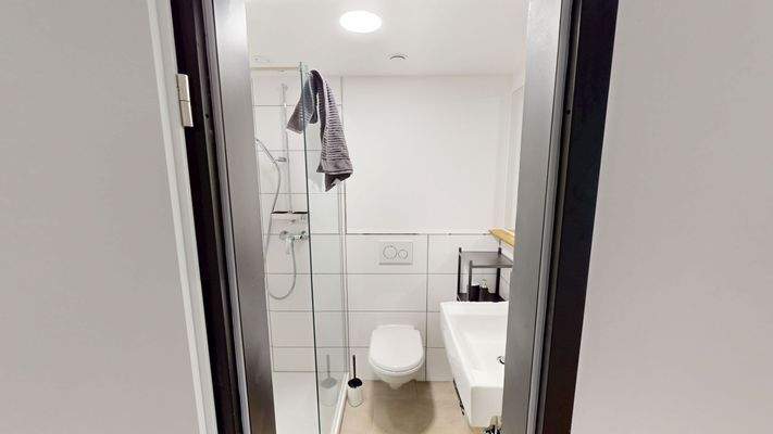 Kompaktes Badezimmer