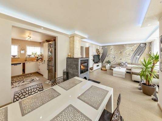 Wohn - Ess- und Kochbereich