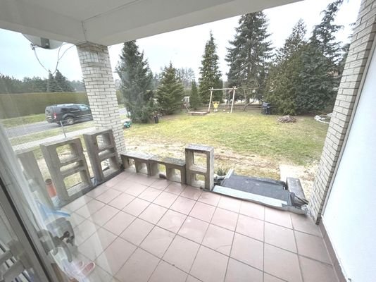 Terrasse im EG, Restarbeiten