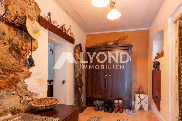 Erdgeschoss - Eingangsbereich Grundstücksseite