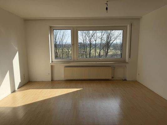 Wohnbereich - Blick zur Fulda