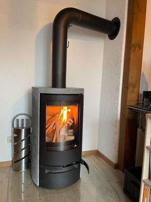 OG - Arbeitszimmer Kamin