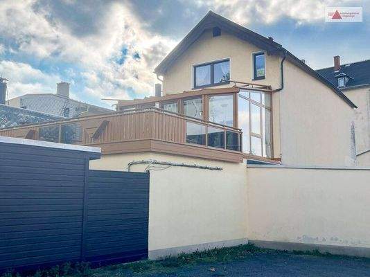 Wintergarten und Terasse