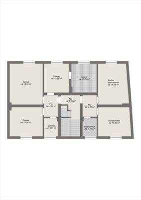 Grundriss 2. Obergeschoss