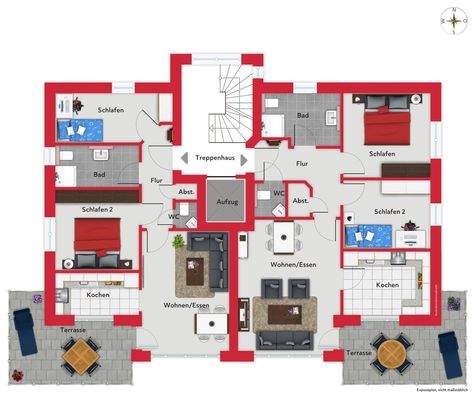 Grundriss Erdgeschoss