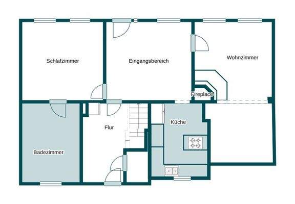 Grundriss Erdgeschoss