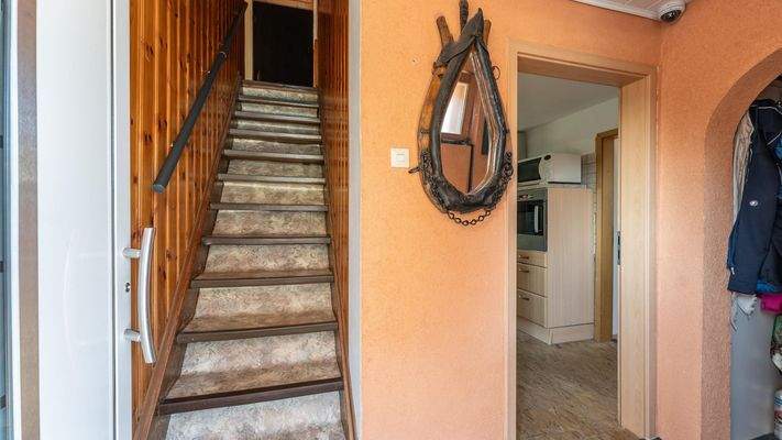 Aufgang Obergeschoss im Altbau