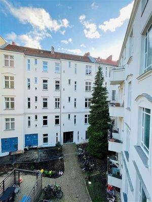 Aussicht vom Gartenhaus