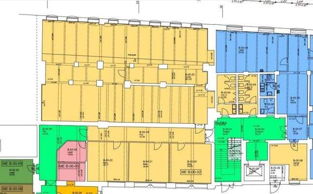 Grundriss, Haus B, EG