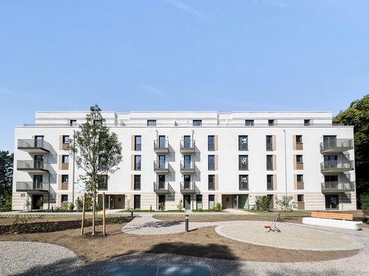 Wohnanlage I Hausansicht Innenhof