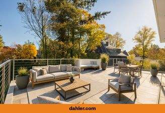 Wunderschöne Dachterrassee