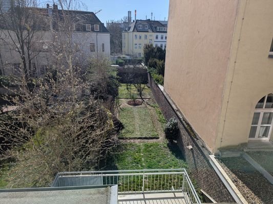 Blick in den Garten