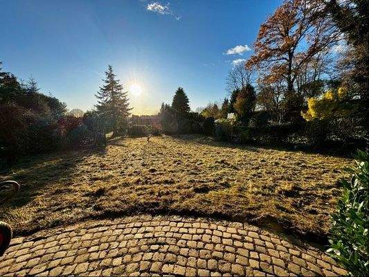 Blick von der Terrasse