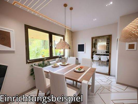 Einrichtungsbeispiel Essplatz EG