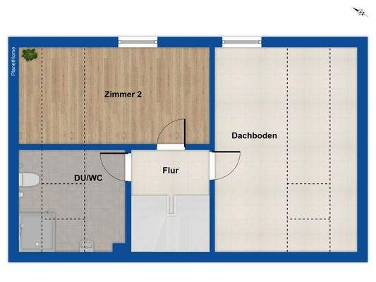 Grundriss Dachgeschoss