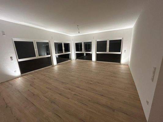 Wohnzimmer beleuchtet