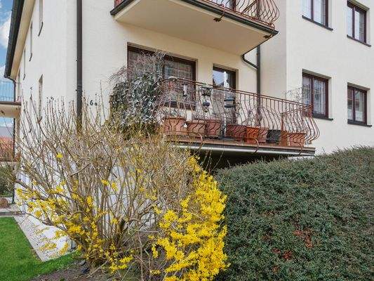 Außenansicht Balkon 