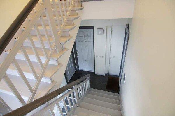 Gepflegtes Treppenhaus