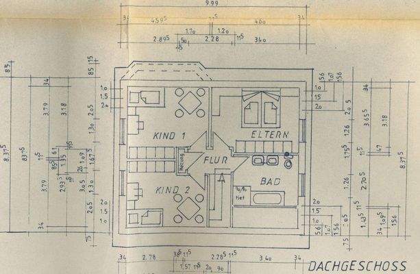 Grundriss Obergeschoss