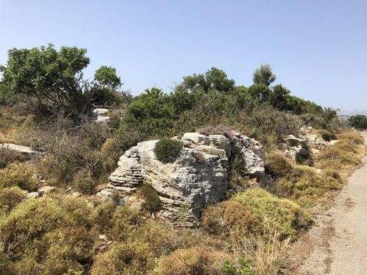 Kreta, Gerani: Erstklassiges Grundstück mit Meerblick nahe Rethymno zu verkaufen