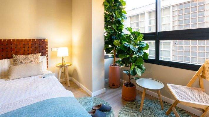 Moderne Wohnung mit Terrasse zur Miete im Zentrum von Palma de Mallorca