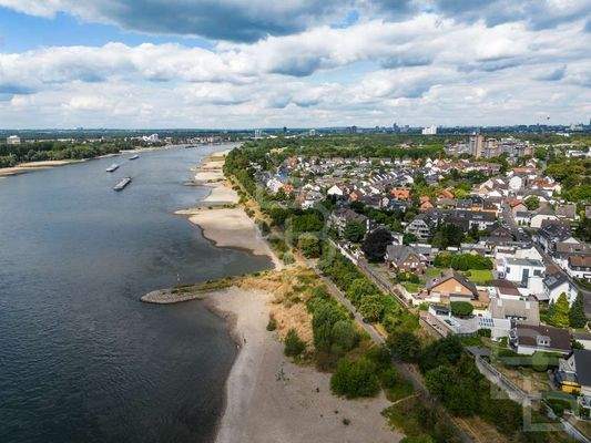 Blick über Ensen-Westhoven