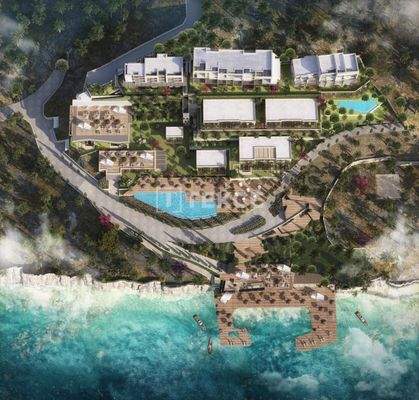 Apartments in a Complex with Private Pier in Bodrum Yalıkavak