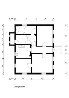 Grundriss Obergeschoss