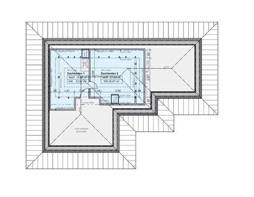 Grundriss Dachgeschoss