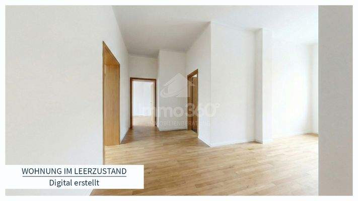 Wohnung im Leerzustand