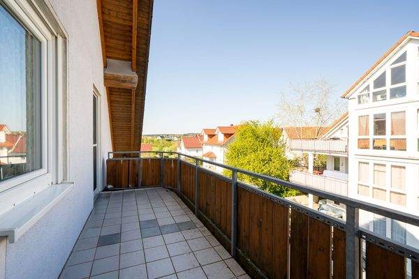 Balkon -  Westausrichtung