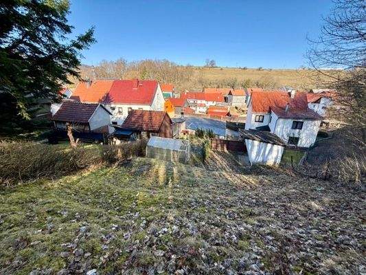 Garten Blick von oben