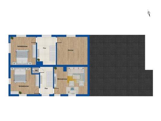 Grundriss Obergeschoss