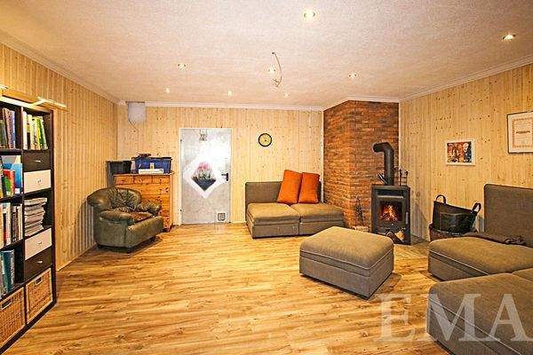 gemütliche Kaminecke