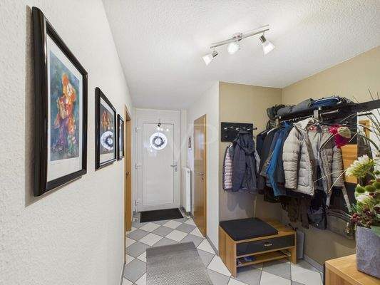 Hauseingang und Flur